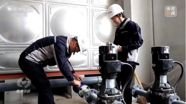 央視《焦點訪談》聚焦地熱能供暖-地大熱能